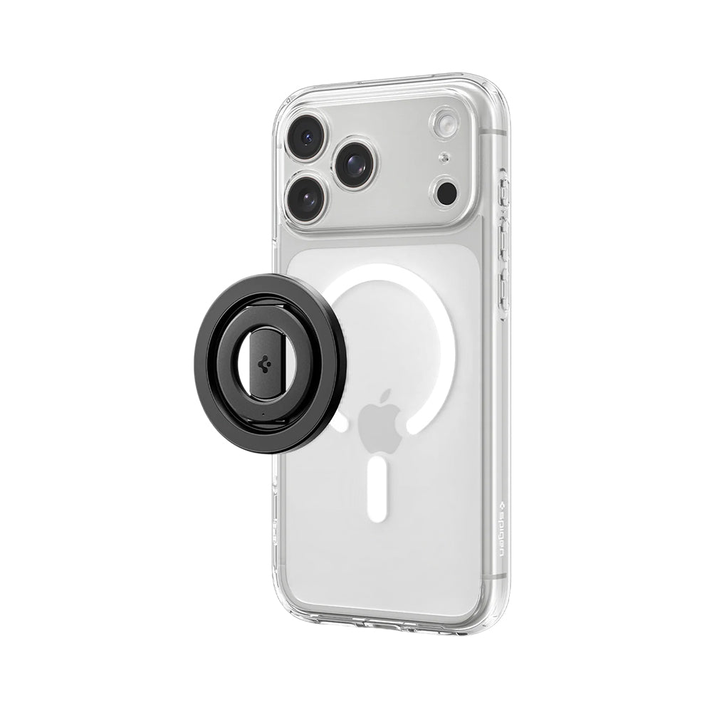 Suport Inel Spigen OM108 Mag Fit+, Universal, Negru AMP11739