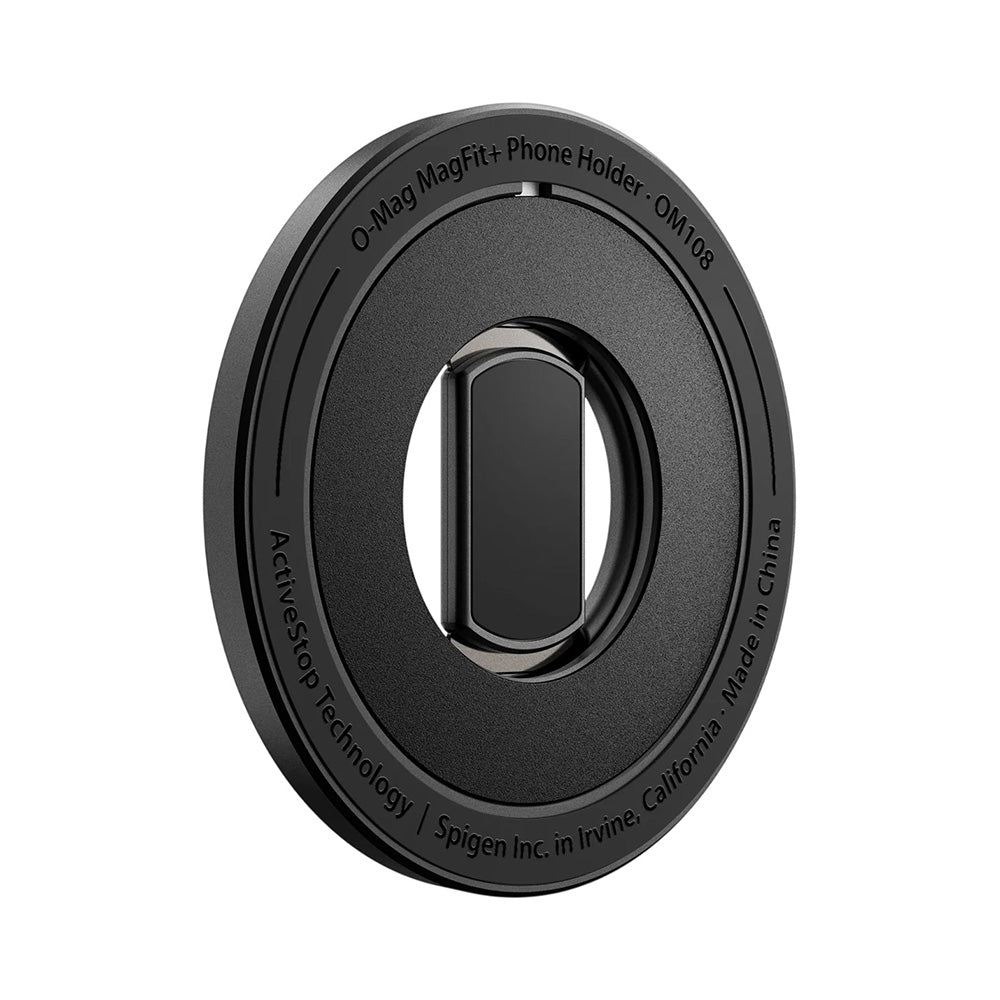 Suport Inel Spigen OM108 Mag Fit+, Universal, Negru AMP11739