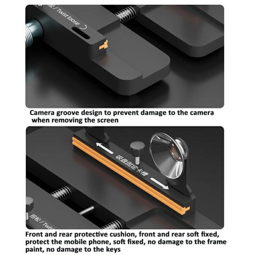 Suport Lucru Demontare Telefon iFixes iA3, Negru