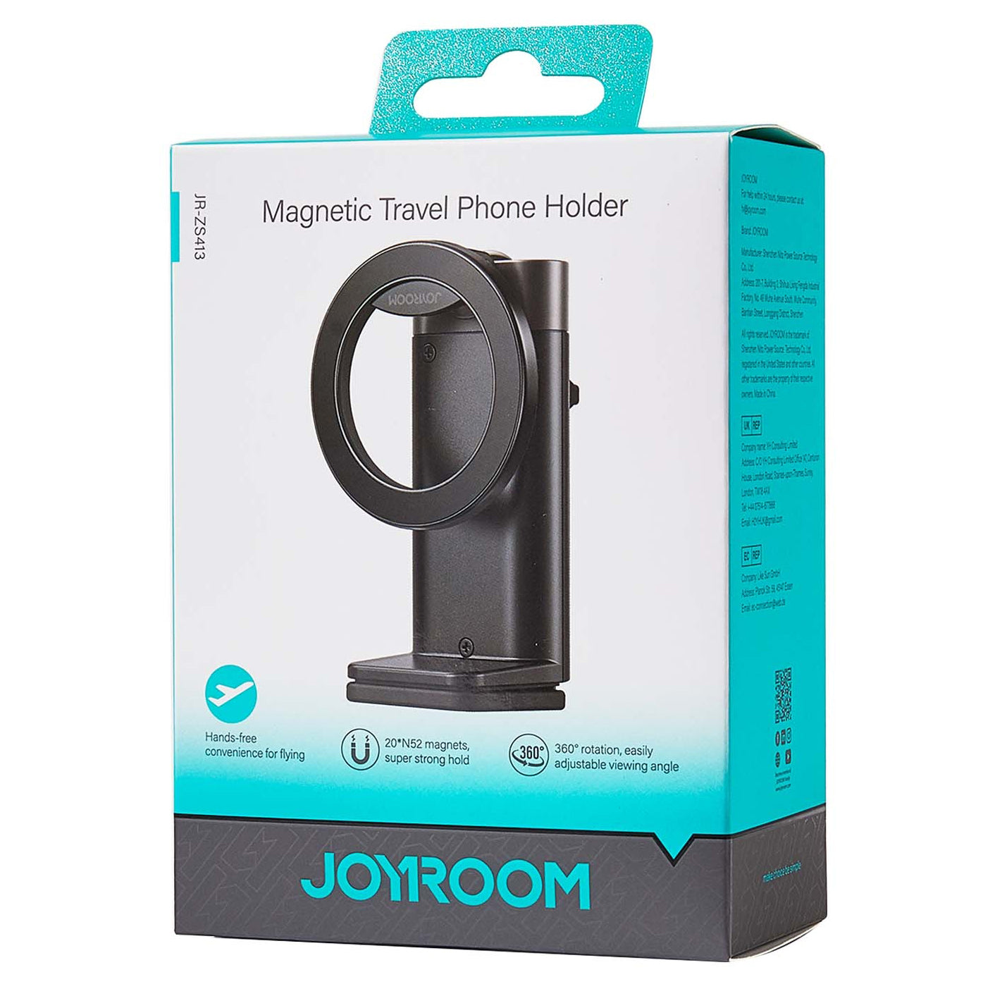 Suport Magnetic Joyroom JR-ZS413, 4.7inch - 7inch, Negru