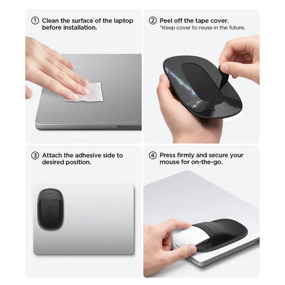 Suport Mouse Spigen LD220, Negru APP11227