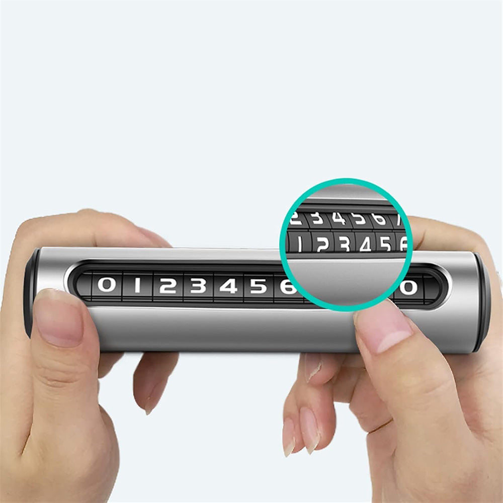 Suport Numar Telefon Auto Techsuit SlideGuard