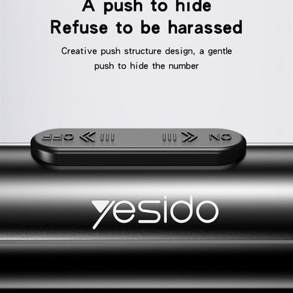Suport Numar Telefon Auto Yesido C202, Negru