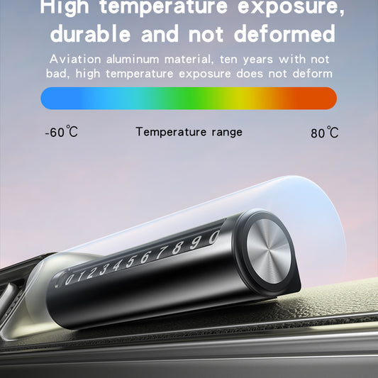 Suport Numar Telefon Auto Yesido C202, Negru