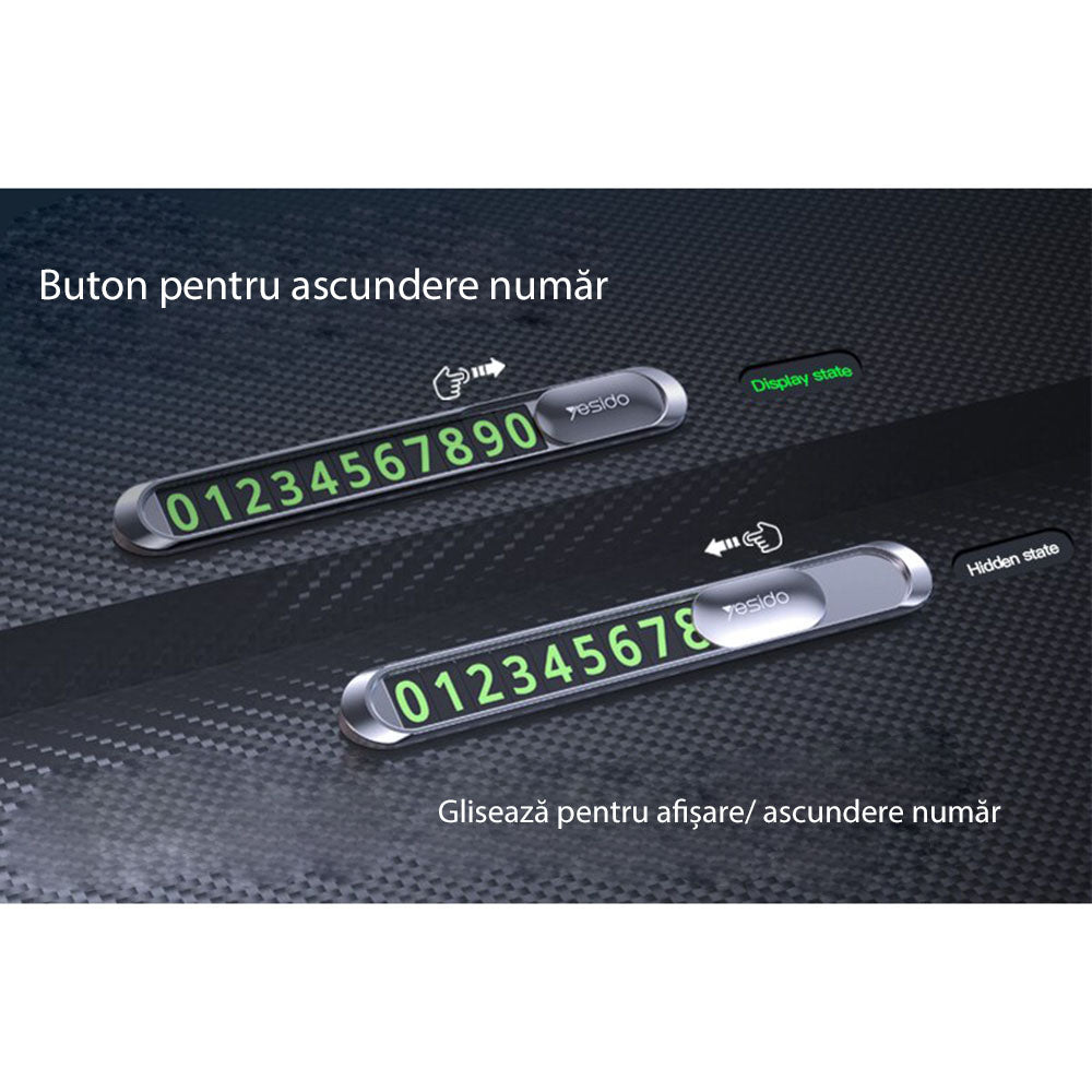 Suport Numar Telefon Auto Yesido C88