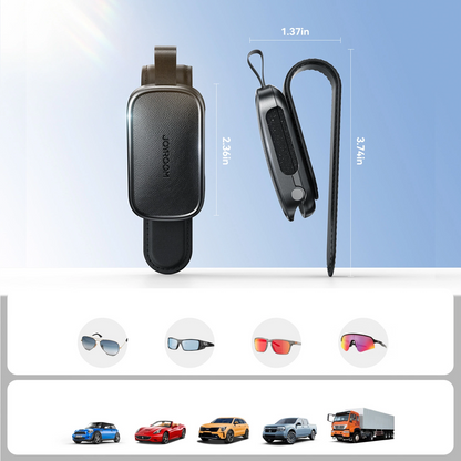 Suport Parasolar Joyroom JR-ZS511 pentru Ochelari, Negru