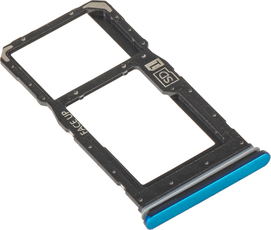 Suport SIM - Card Motorola Moto G75, Albastru (Aqua Blue), Service Pack S948E44227