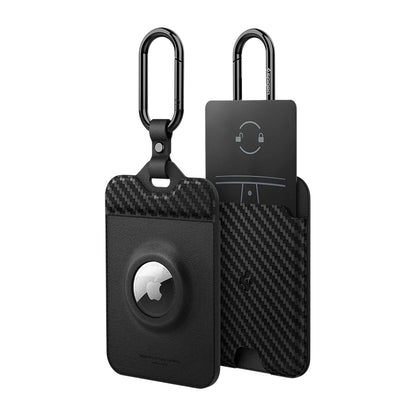 Suport Cheie Card Spigen Air Fit pentru Tesla / Apple AirTag, Set 2 bucati ACP08793