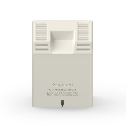 Suport Spigen Classic LS pentru Incarcator Wireless Apple Watch Series, Crem AMP11668