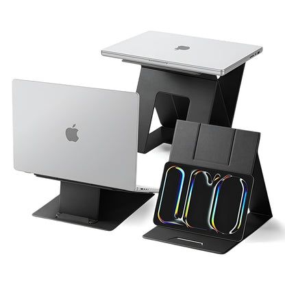 Suport Spigen Slim Fold LD201-S10 pentru Laptop /  Tableta, Negru AMP11119