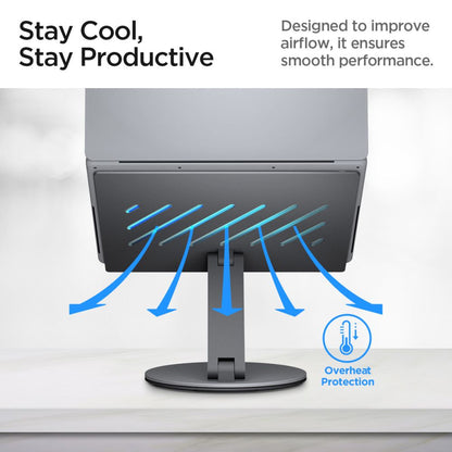 Suport Spigen LD204H pentru Laptop, Argintiu