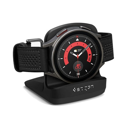 Suport Spigen S353 pentru Samsung Galaxy Watch Series, Negru AMP05302