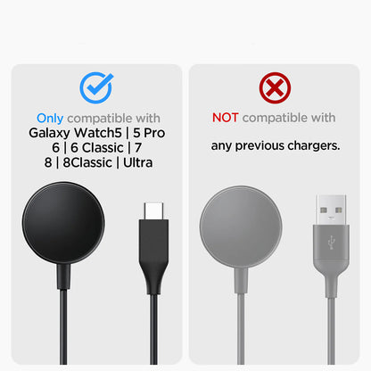 Suport Spigen S353 pentru Samsung Galaxy Watch Series, Negru AMP05302