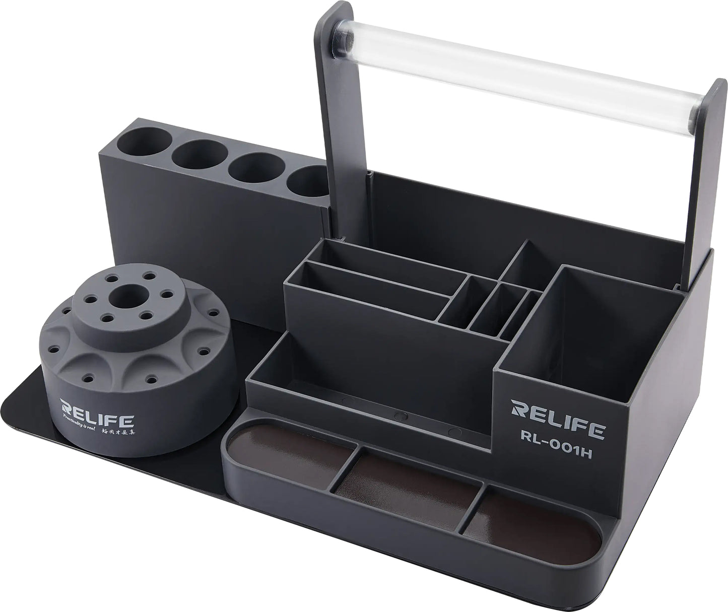 Suport Surubelnite Relife RL-001H, Gri