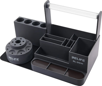 Suport Surubelnite Relife RL-001H, Gri