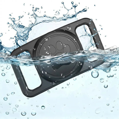 Suport Techsuit BuddyGuard DG1 pentru Apple AirTag la Zgarda Animal Companie, Negru