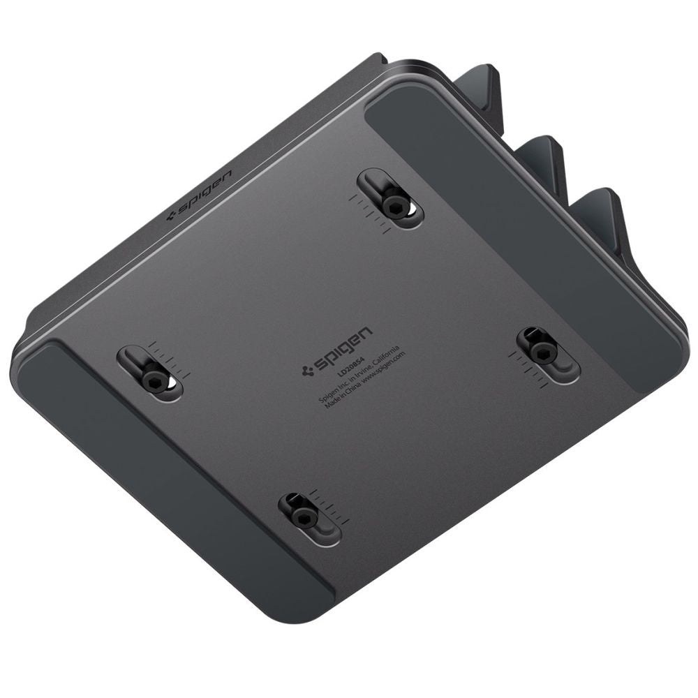 Suport Vertical Spigen LD208S4 Two pentru Laptop cu grosime 14mm - 27mm, Gri  AMP10640