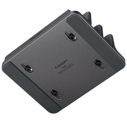 Suport Vertical Spigen LD208S4 Two pentru Laptop cu grosime 14mm - 27mm, Gri  AMP10640