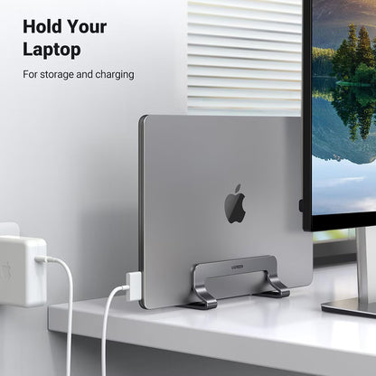 Suport Vertical UGREEN LP258 (29277) pentru Laptop cu grosime 12mm - 26mm, Argintiu