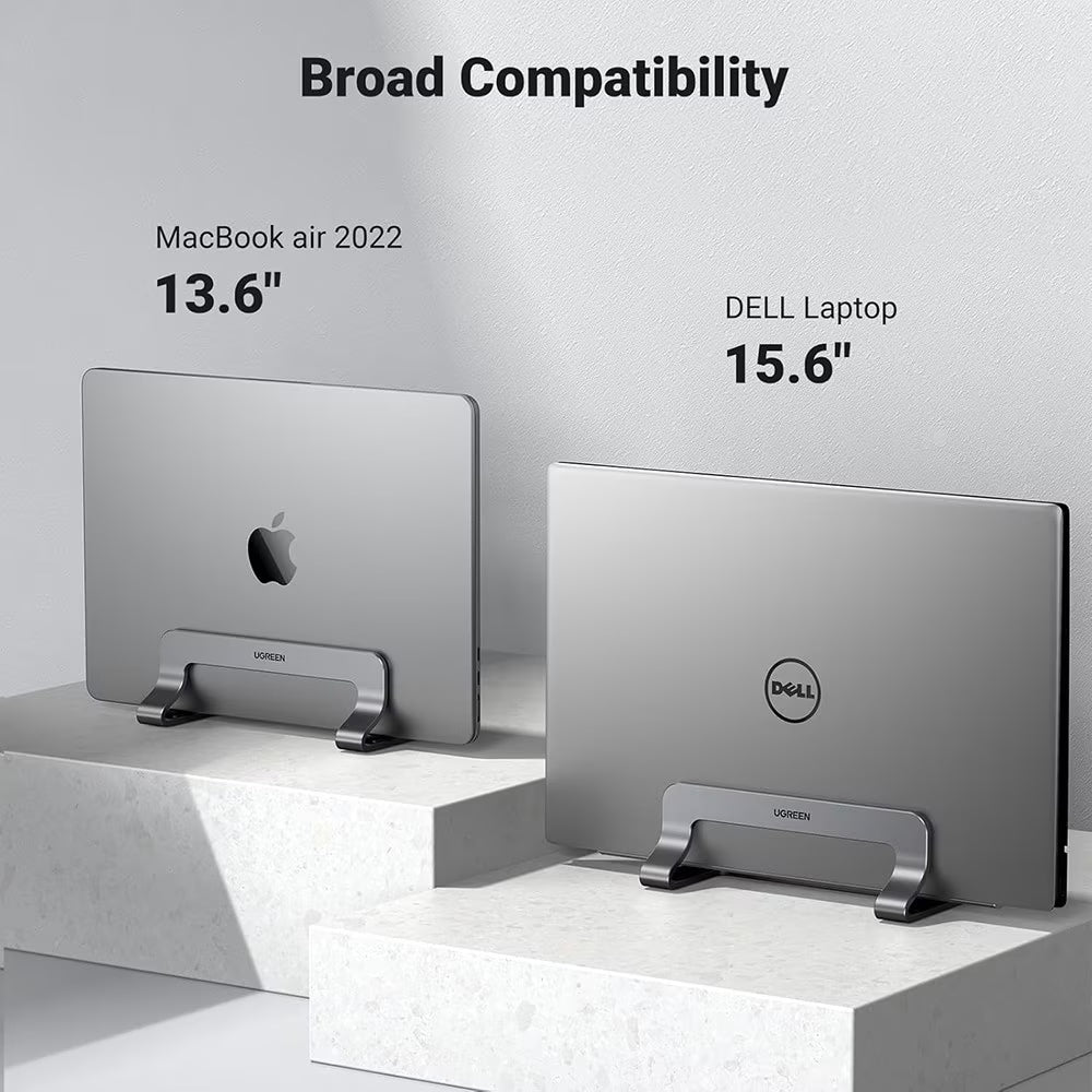 Suport Vertical UGREEN LP258 (29277) pentru Laptop cu grosime 12mm - 26mm, Argintiu