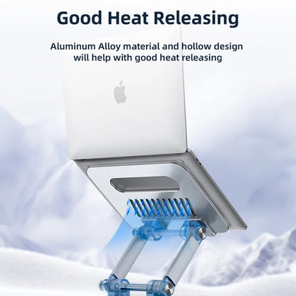 Suport Yesido LP06 pentru Laptop 10inch - 17.3inch, Argintiu