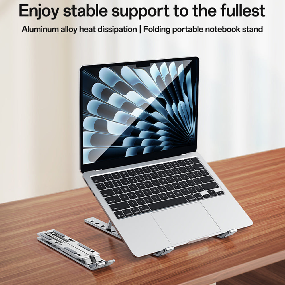 Suport Yesido LP07 pentru Laptop 13inch - 20inch, Argintiu