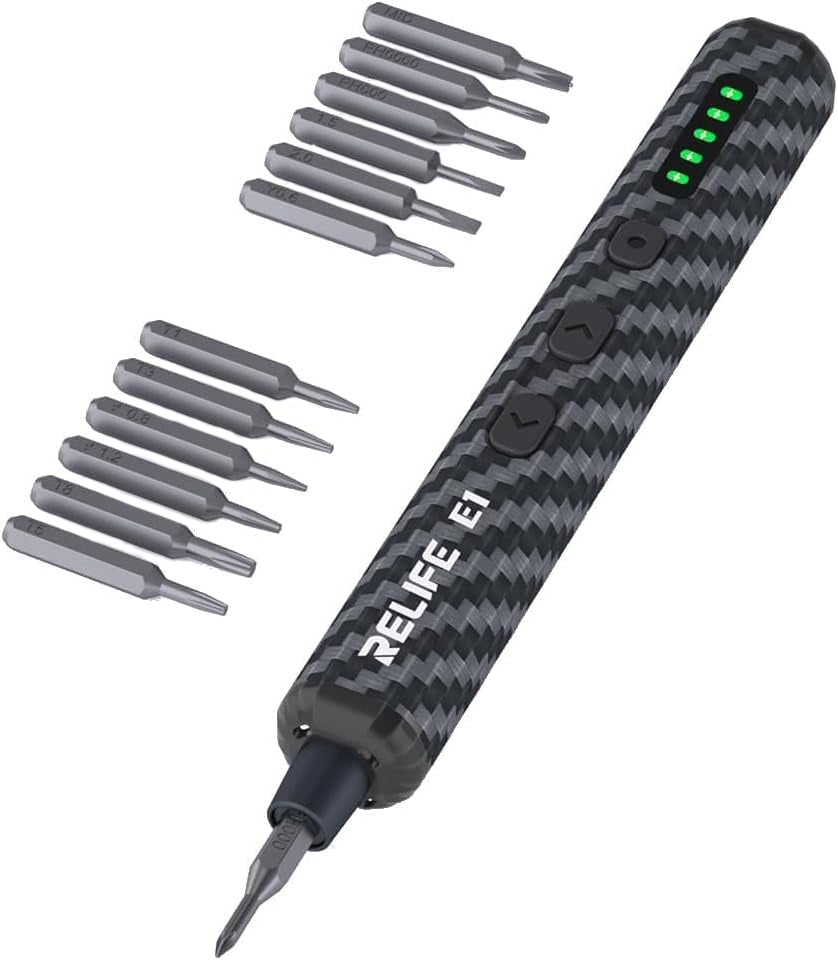 Surubelnita Electrica Relife E1 Carbon, Neagra