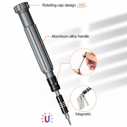 Surubelnita King'sdun KS-840130, 130in1, Gri