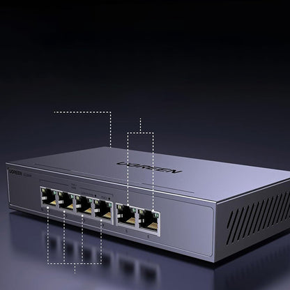 Switch Retea UGREEN CM741 (35371EU), Gri