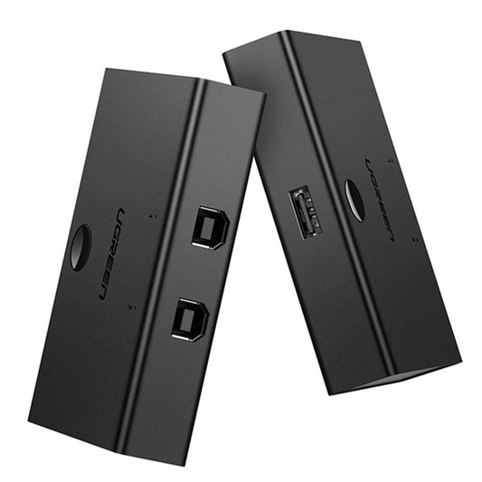 Switch USB UGREEN US158, 2 x USB-B, Negru