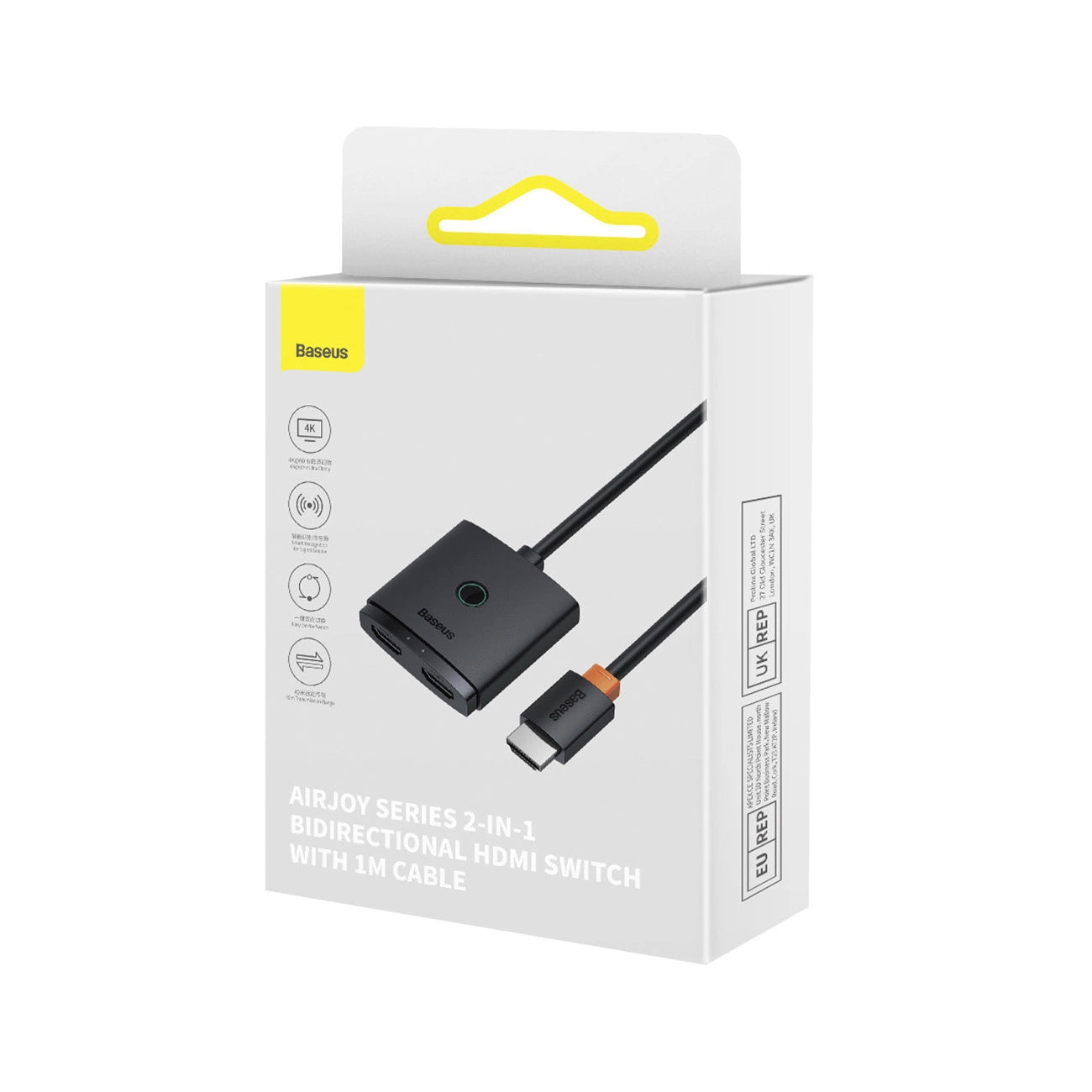 Switch Video Baseus AirJoy Cluster Bidirectional, Negru B01331105111-01