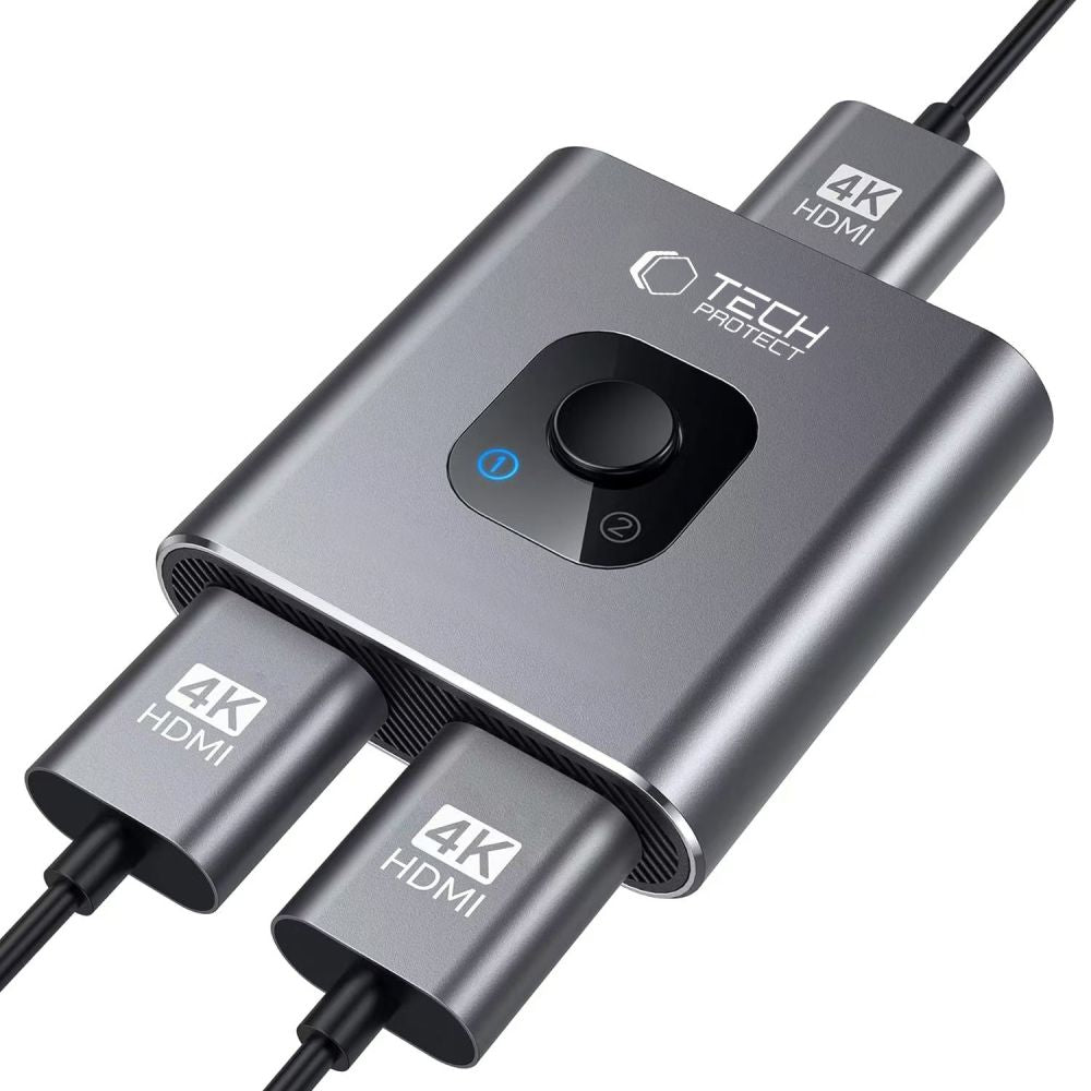 Switch Video HDMI Tech-Protect HB07, Gri
