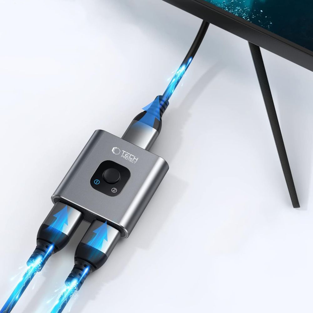 Switch Video HDMI Tech-Protect HB07, Gri