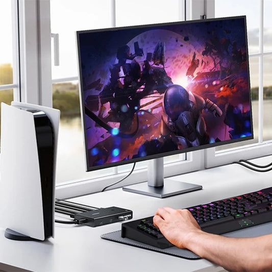 Switch Video HDMI UGREEN AK502 (45452), Negru