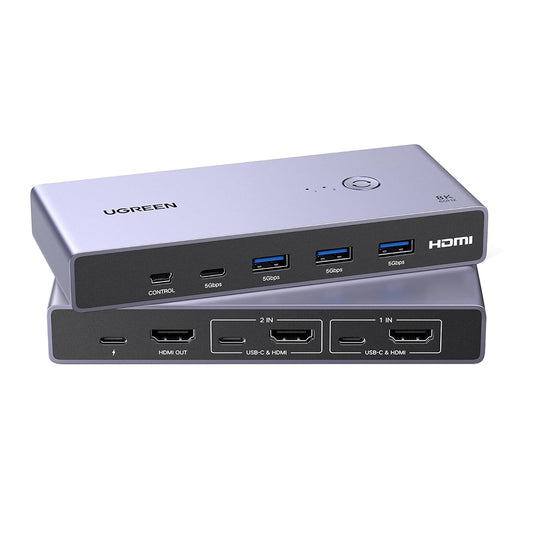 Switch Video UGREEN CM692, Gri
