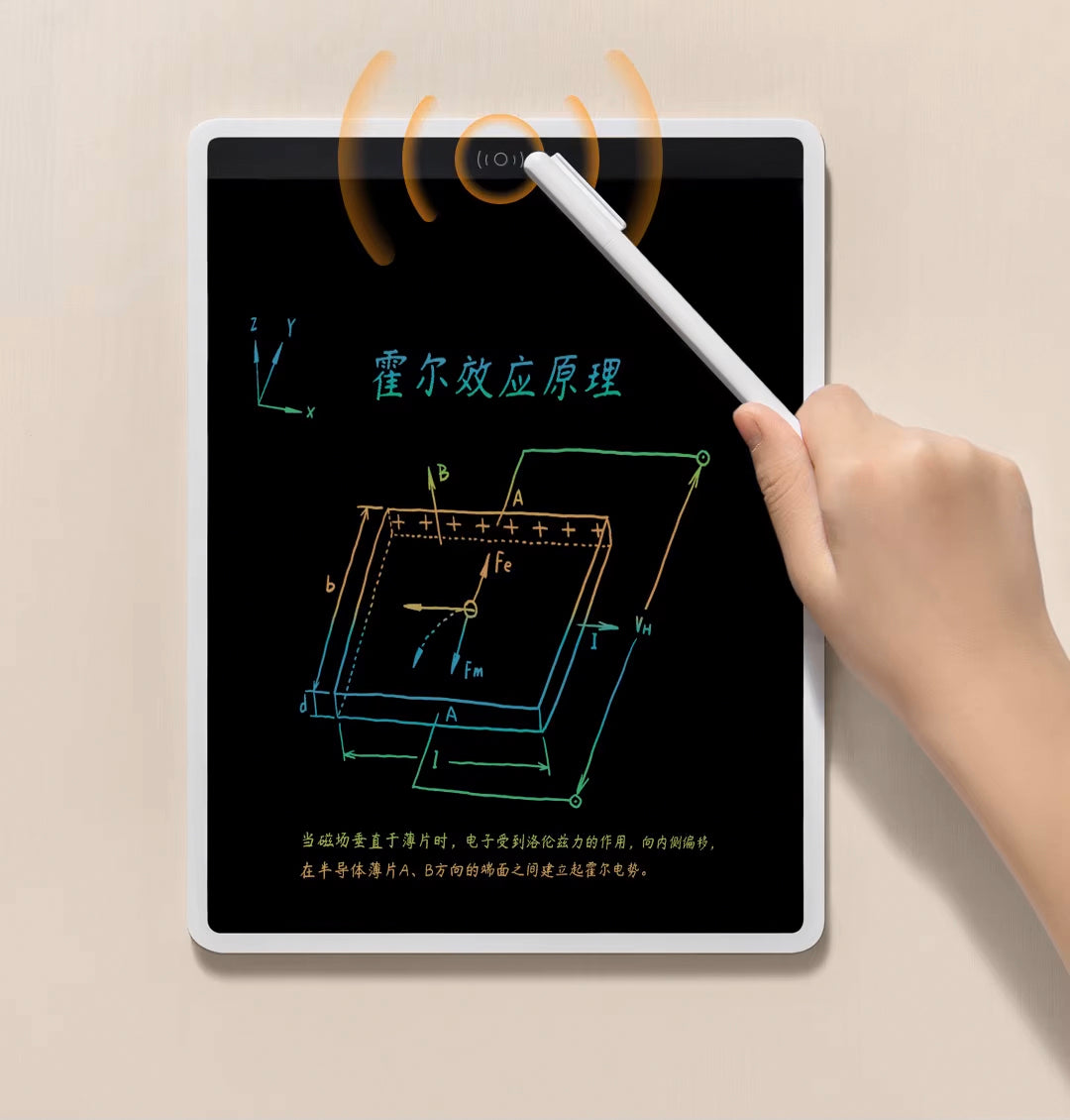 Tableta pentru Desenat / Scris Xiaomi Color Edition, 13.5inch, Alba BHR7278GL