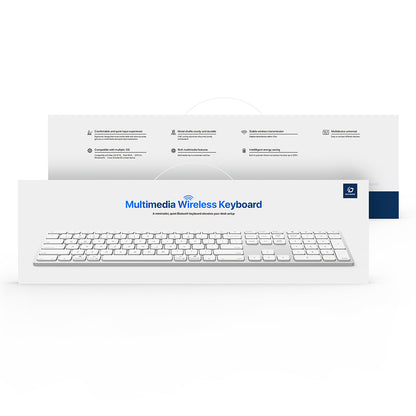 Tastatura Bluetooth DUX DUCIS LK, Alba