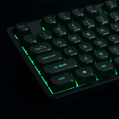 Tastatura Gaming Wired USB WZK WKG-200, RGB, 1.5m, Neagra