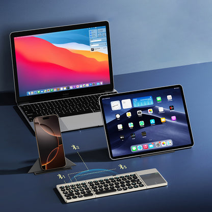 Tastatura Pliabila Bluetooth DUX DUCIS, Neagra