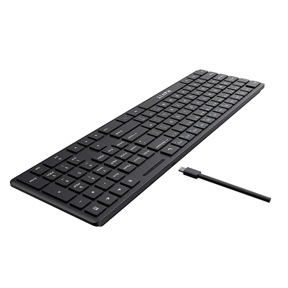 Tastatura Wired USB HAVIT KB252, USB-C, 1.5m, Neagra