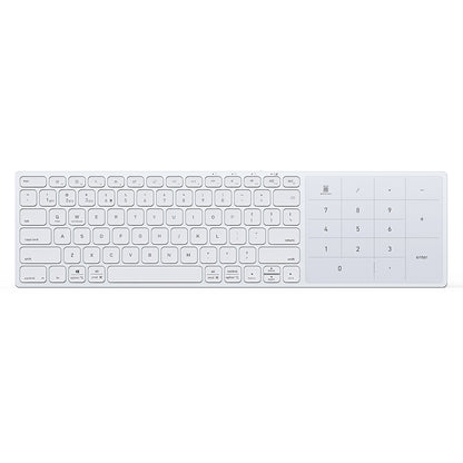 Tastatura Wireless DUX DUCIS LK, BT / Wi-Fi, Alba