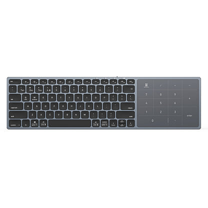 Tastatura Wireless DUX DUCIS LK, BT / Wi-Fi, Neagra