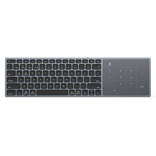 Tastatura Wireless DUX DUCIS LK, BT / Wi-Fi, Neagra