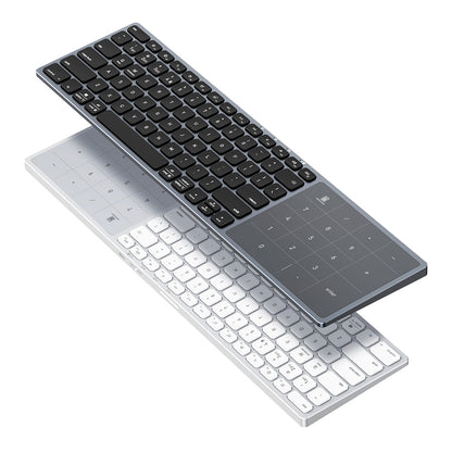 Tastatura Wireless DUX DUCIS LK, BT / Wi-Fi, Neagra
