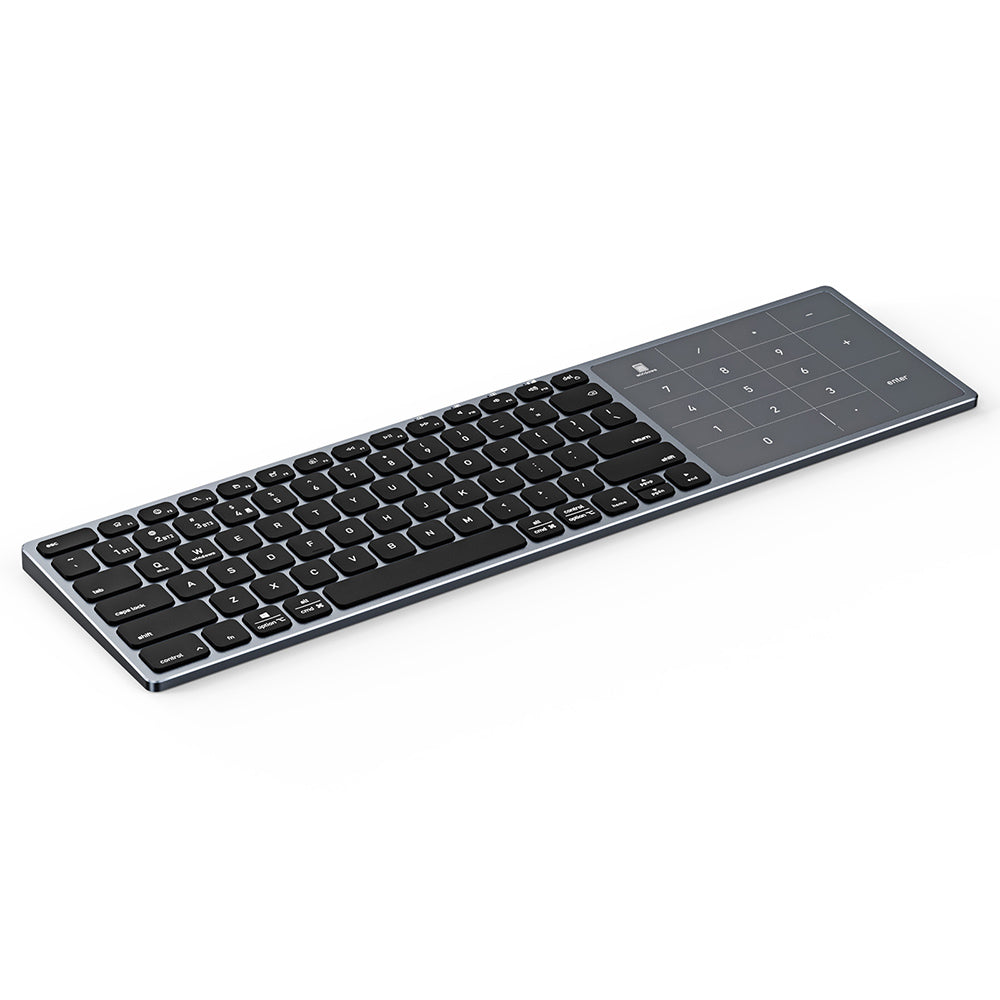 Tastatura Wireless DUX DUCIS LK, BT / Wi-Fi, Neagra
