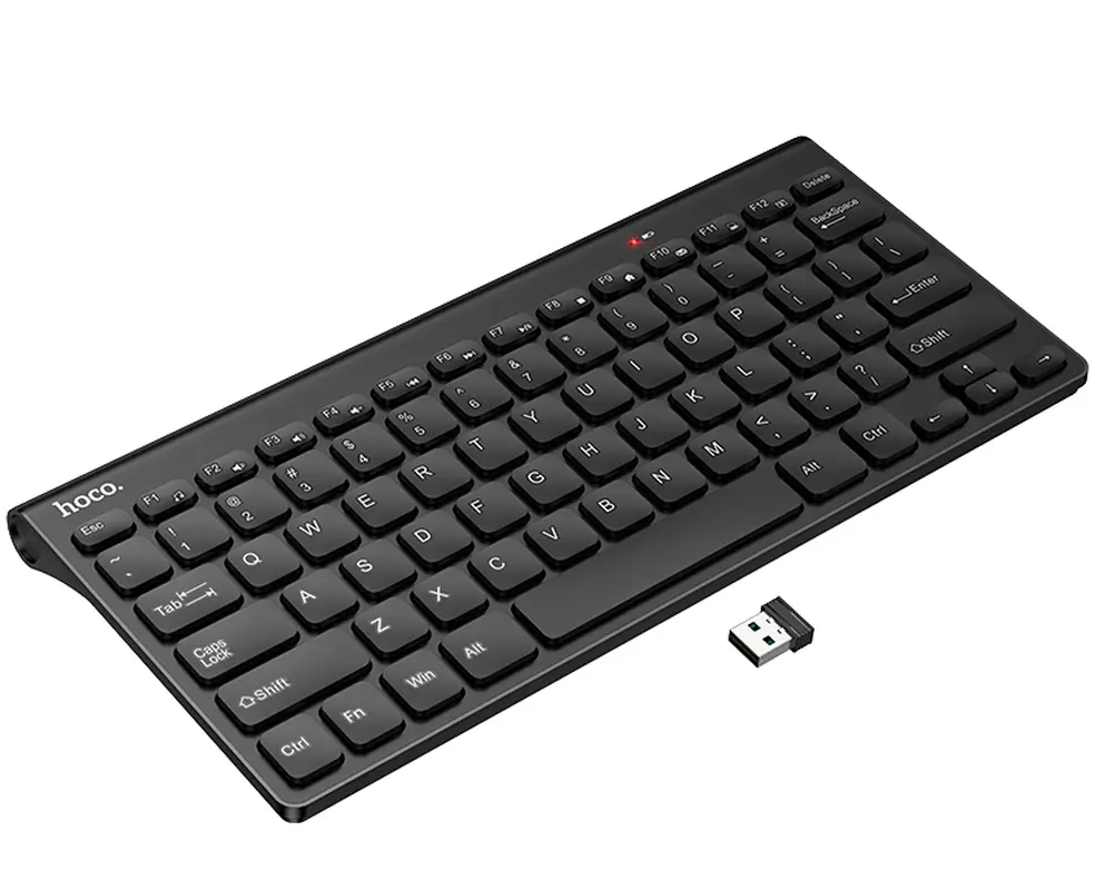 Tastatura Wireless HOCO GM70, Neagra