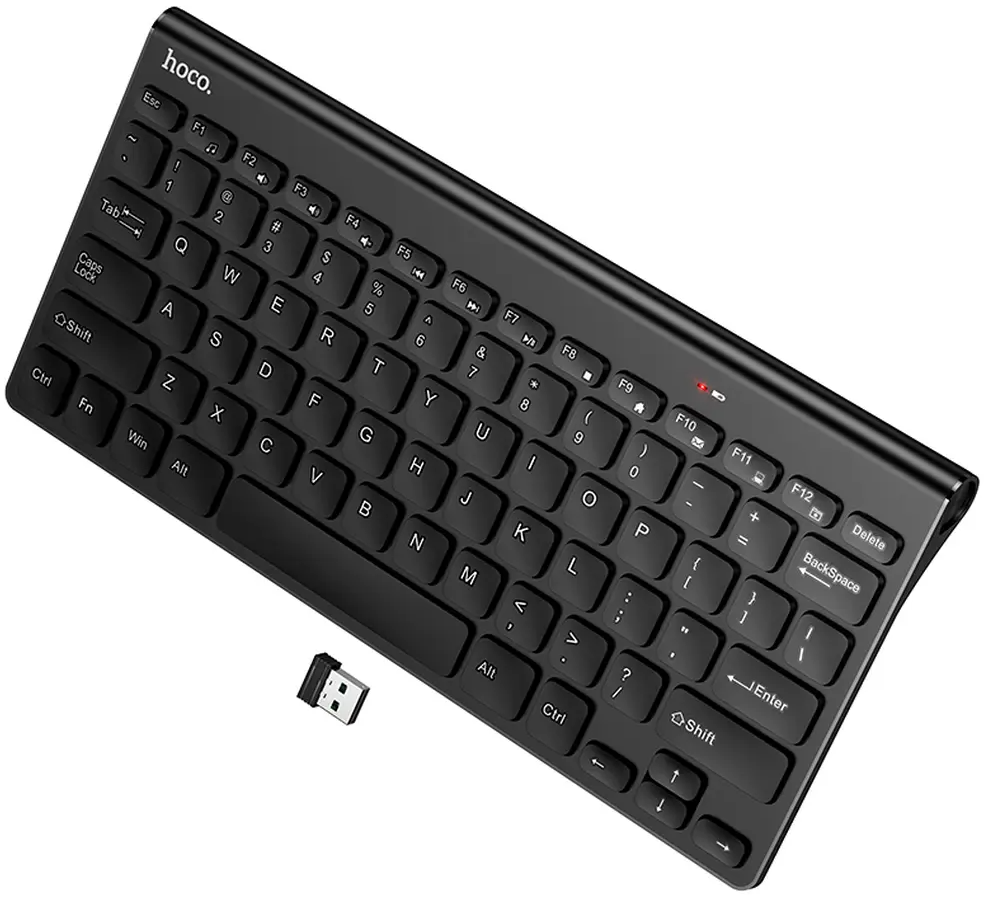 Tastatura Wireless HOCO GM70, Neagra