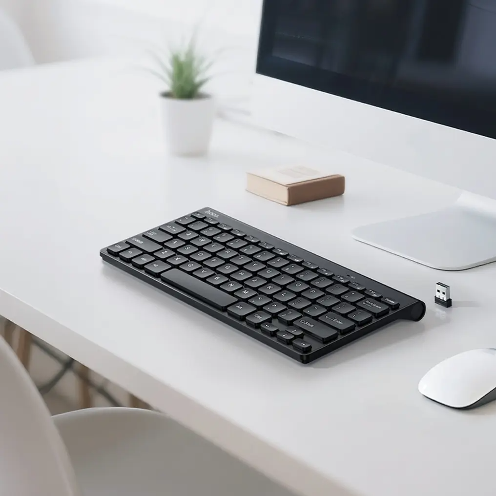 Tastatura Wireless HOCO GM70, Neagra