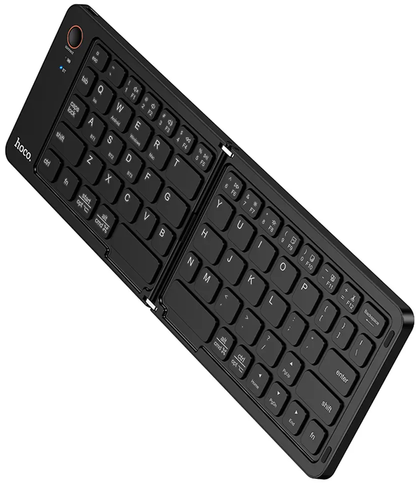 Tastatura Pliabila Bluetooth HOCO GM71 Foldable, Neagra