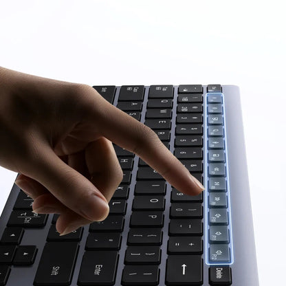 Tastatura Wireless UGREEN K552 (75163), BT / Wi-Fi, Neagra